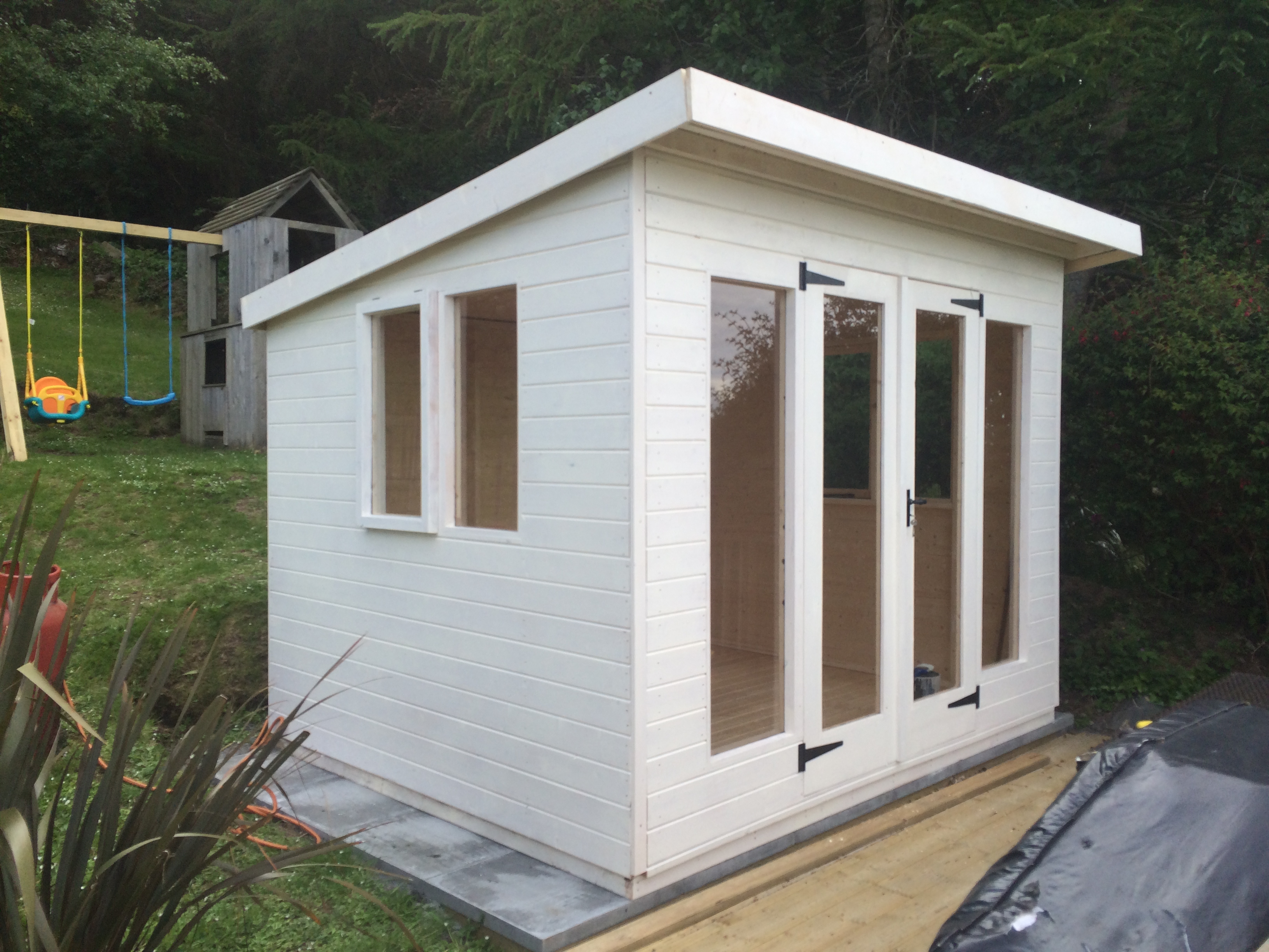 Pent Roof Summerhouse O Rourke Timber Products Northern Ireland